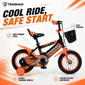Vélo pour enfants avec logo personnalisé OEM ODM, prix d'usine, pour garçons, avec taille personnalisée, cadre robuste en acier au carbone - Product Image 1