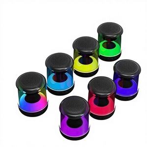 Altavoz <span class=keywords><strong>Subwoofer</strong></span> LED RGB Pequeño YD-88/YD-66 - Sonido Potente, Altavoces Dobles Portátiles, Compatible con Tarjeta de Memoria, para Fitness - Product Image 1