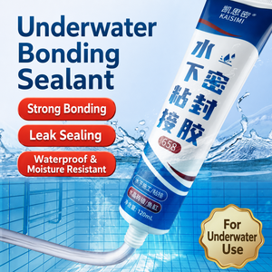 Colle adhésive transparente pour joints sous-marins, anti-<span class=keywords><strong>fuite</strong></span> pour la réparation d'aquariums et de piscines - Product Image 5