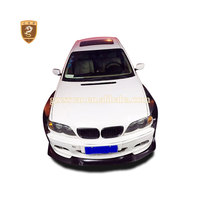 Nouvel arrivage : Kit carrosserie large pour BMW E36 E46 Série 3, design style RB, comprenant lèvre de pare-chocs avant, extensions d'ailes, jupes latérales et aileron arrière