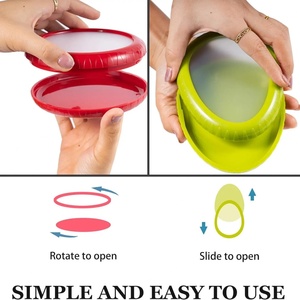 Contenedores de Silicona Reutilizables para Guardar Cebollas, Aguacates, Limones, Ajos y Tomates, Mantienen la Frescura, Económicos - Product Image 5