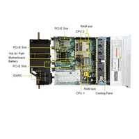 Б/у и новые серверы PowerEdge R7625 для монтажа в стойку, два процессора Epyc R7625, 50 ТБ, 2U, память DDR4, восстановленный сервер 2730