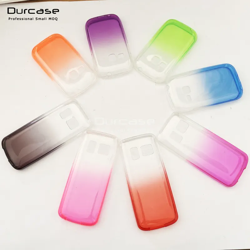 Lovebay — coque de téléphone portable antichoc, en Silicone souple TPU, souple, dégradé de couleur unique, pour modèles Nokia 5310, 301, 310