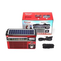 Vofull Portable AM FM SW Vollband radio Empfangen Eingebautes Solar panel Laden Desktop Solar Radio