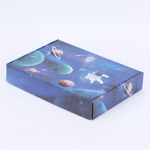 Custom Corrugated Board Gift Box High Quality Kraft Jewelry Express Hoodie Board Packaging Box Print Your Business Brand Logo - Product Image 3