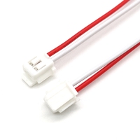 Kustom JST SH ZH kabel PH XH 2/3/4/5/6/8/10 Pin konektor kawat listrik & steker perempuan 1.0mm 1.25mm 1.5mm 2.0mm