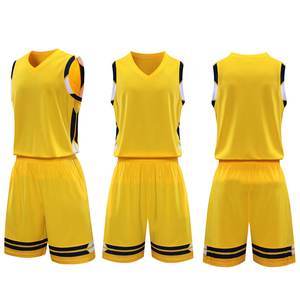 بيع بالجملة قمصان كرة السلة جيرسي فارغة أفضل جودة جيرسي كرة السلة عادي - Product Image 4