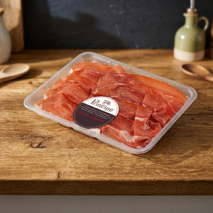 Jamón Italiano de Cerdo Curado y Ahumado Principe Gran Speck de la Mejor Calidad, Rebanado en Frío, Almacenado Refrigerado, Sin Gluten - Product Image 3