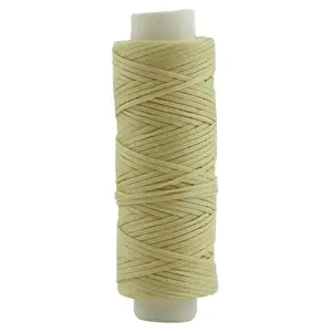 Wholesale 0.45mm spectra braided invisible elastic wax sewing embroidery thread waxed shoe threads