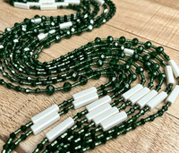 Kalung Manik Pinggang Afrika Terbaru 2026, Rantai Tubuh Warna-warni, Rantai Pinggang Kristal, Tali Katun, Rantai Pinggang Gaya Bohemian