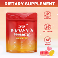Gummies probiotiques en marque blanche pour femmes, complément alimentaire pour la santé urinaire et vaginale