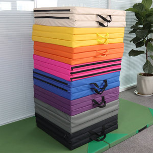 Colchoneta de Espuma EPE <span class=keywords><strong>Grande</strong></span> y Gruesa de 6 pies x 2 pies, Colchoneta de Ejercicio Plegable Triple para Gimnasio y Deportes - Product Image 5