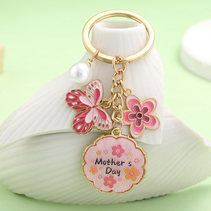 Porte-clés en métal effet goutte d'huile pour <span class=keywords><strong>la</strong></span> Fête des Mères, cadeau souvenir pour <span class=keywords><strong>la</strong></span> fête des Mères - Product Image 6