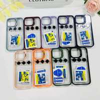 Accessoires de Téléphone Mobile : Support Bague, Coque pour iPhone 15 Pro Max, Support Caméra pour iPhone 16 Pro, Protections d'Objectif