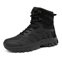 Nouvelle Arrivée 2026 – Bottes Tactiques de Combat Mi-Montantes à Lacets en Maille Antidérapantes en Caoutchouc pour Hommes, Idéales pour la Randonnée et l'Escalade en Extérieur – Vente en Gros, En Stock