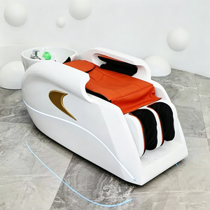 4d Full Body Electric Massage Luxury Hair Washing Head Spa Shampoo Bed With Heating - Product Image 4