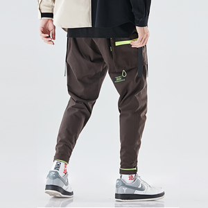 Color sólido gran bolsillo tiempo los hombres pantalones formales de diseños de carga pantalones de trabajo - Product Image 2