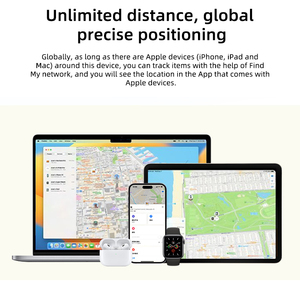 สินค้าใหม่ปี 2025 ตัวระบุตำแหน่ง GPS แบบบางพิเศษ ได้รับการรับรอง MFI พร้อมระบบแจ้งเตือน สำหรับเด็กและผู้สูงอายุ ใช้งานร่วมกับแอป FindMy ของ IOS ติดตามตำแหน่งแบบเรียลไทม์ - Product Image 5