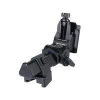 Braket Helm untuk Kacamata Penglihatan Malam SOTAC NVG untuk Seri PVS PVS 14/15/18/31 Bahan Aluminium Alloy untuk Berburu