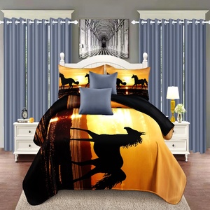 Bán Buôn Hàn Quốc Phong Cách Sư Tử In Cực <span class=keywords><strong>Fleece</strong></span> Chăn Mùa Đông Giường Chăn Cho Nhà Sử Dụng Ấm Áp Cho Giấc Ngủ Hoặc Khách Tiếp Nhận - Product Image 6