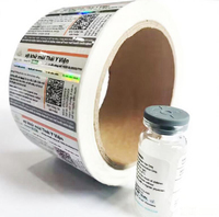 Rollo de Etiquetas de Seguridad con Holograma Dorado Personalizado, Etiqueta de Seguridad Antifalsificación, Etiqueta de Holograma 3D de Autenticidad
