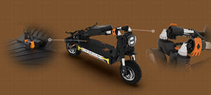 For G4Max Dual Drive Electric Scooter <b>Smart</b> Display Detachable Battery Dual Charging High-Strength Aluminum Frame IPX4 150kg - Product Image 4