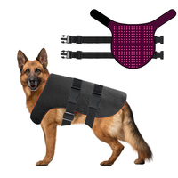 Nuevo Uionen - Envoltura de Terapia de Luz Infrarroja Roja Recargable y Reutilizable para Perros Grandes, Alivio del Dolor, Recuperación Muscular, Chaleco para Exteriores