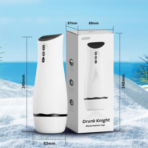 Masturbateur automatique coupe électrique 10 vibrations et 10 succion Machine de masturbation masculine télescopique entièrement automatique jouet sexuel pour hommes - Product Image 1