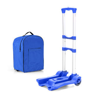 Chariot à main en aluminium pour l'achat de bagages de légumes, chariot pliable portable, petit chariot de <span class=keywords><strong>remorque</strong></span> - Product Image 2