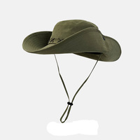 Vente en gros Chapeau Seau Polyester Protection Solaire Logo Personnalisé Chapeaux Seau de Surf pour la Pêche Décontracté Voyage en Plein Air Randonnée Casquette de Plage