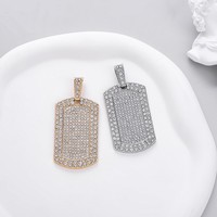 Collier de marque militaire pour hommes européens et américains, pendentif personnalisé pour couple coréen, décoration d'identité, style hip-hop