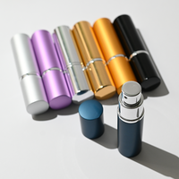 Flacon de parfum miniature en verre de 10 ml, atomiseur, flacon pulvérisateur vide, flacon de parfum rechargeable avec boîte, logo personnalisé, OEM, marque privée