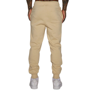 กางเกงกีฬาผ้าฝ้ายลำลองสำหรับผู้ชาย สีพื้น สไตล์สบายๆ สำหรับฤดูหนาว ผลิตจากโรงงานโดยตรง รับผลิตแบบ OEM ODM - Product Image 3