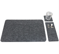 1 pièce tapis de Table de luxe, en plastique, vinyle tissé, feutre, Dropshipping, or, argent, marron, résistant à la chaleur