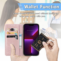 Deep Purple casing penutup ponsel kulit Lapis Baja Desain Pu mewah sublimasi murah casing untuk Samsung Galaxy A35