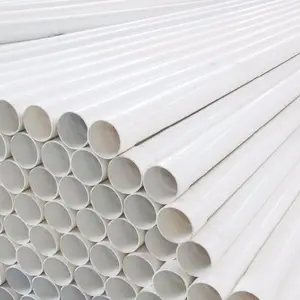 Rekabetçi fiyat ile çeşitli boyut PVC plastik kare boru tüp PVC plastik kare boru PVC boru