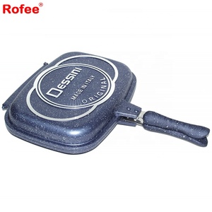 Hot bán không dính nấu ăn Fry <span class=keywords><strong>Pan</strong></span> vuông Hai mặt nướng Fry <span class=keywords><strong>Pan</strong></span> - Product Image 2