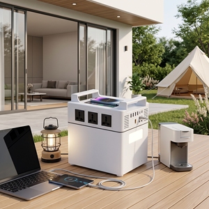 Générateur d'énergie portable d'extérieur CY‑300W‑01, 300W, plusieurs interfaces de charge, corps compact, pour la pêche, les pique-niques, les travaux sur le terrain - Product Image 4