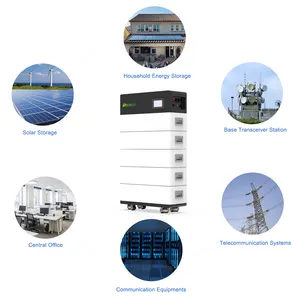Delong ESS HV gestapelte Lithiumbatterie Typ 20 kWh 30 kWh 40 kWh 50 kWh kommerzieller und industrieller Solarstrom-Energiespeicher