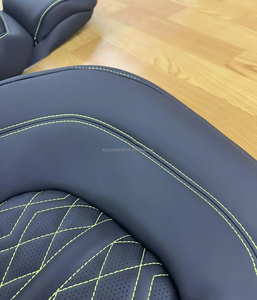 Coprisedile <span class=keywords><strong>Auto</strong></span> Sportivo Personalizzato per Mercedes BMW <span class=keywords><strong>Audi</strong></span> Lexus, Alta Qualità, Impermeabile, in Vera Pelle PU Resistente all'Usura - Product Image 2