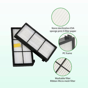 Kits de filtres Hepa de remplacement adaptés aux aspirateurs <span class=keywords><strong>Irobot</strong></span> Roomba I7/800 Series/900/500 Series/600 Series/HF117 - Product Image 4