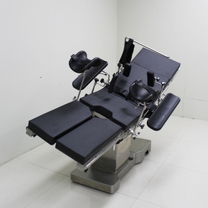 Table d'opération gynécologique électrique en acier inoxydable 304, table d'examen médical réglable hydrauliquement - Product Image 1