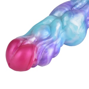 Silicone alien Wolf Dick Barbed Suction Cup <b>Dildo</b> Manual Anal Plug Adult Masturbation Sex Toys - Product Image 4