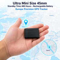 Traceur GPS 4G GLONASS GT06 800 mAh avec carte SIM, antivol, suivi en temps réel pour moto et voiture, et suivi via PC