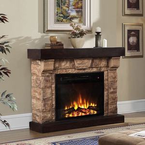 यूरोपीय इलेक्ट्रिक फायरप्लेस हीटर या फायरप्लेस मैटल सस्ता - Product Image 2