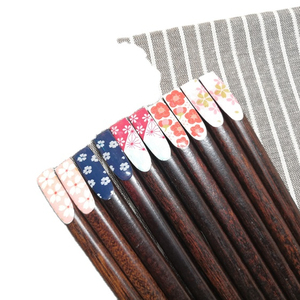 manufacturer thermal transfer wooden chopsticks pattern can be customized Japanese chopsticks Oblique head of chopsticks