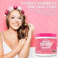 Suplemen Perawatan Kulit Kecantikan Wanita Bubuk Kolagen Laut Terhidrolisis Multi Kolagen Label Pribadi Suplemen Kesehatan