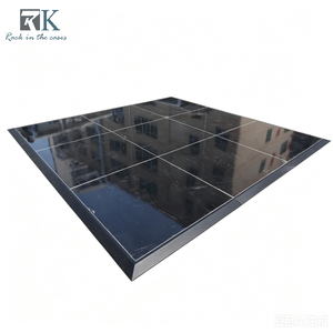 Outdoor Black Dance Floor Portable Dance Flooring Event Mobile Dance Floor Panels with Aluminum Edges - Product Image 4