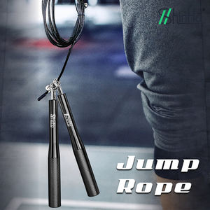 Cordon <span class=keywords><strong>de</strong></span> saut portable Shinho : Léger, poignée en aluminium et rotation fluide à 360° °   Swivel pour entraînement à domicile/en <span class=keywords><strong>salle</strong></span> <span class=keywords><strong>de</strong></span> <span class=keywords><strong>sport</strong></span>/en studio - Product Image 1