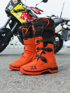 JG WOLVES/Nine-strand Wolf Bottes de rallye tout-terrain pour <span class=keywords><strong>moto</strong></span>, chaussures de <span class=keywords><strong>moto</strong></span> pour homme, soutien anti-chute, enveloppantes, style chevalier - Product Image 6